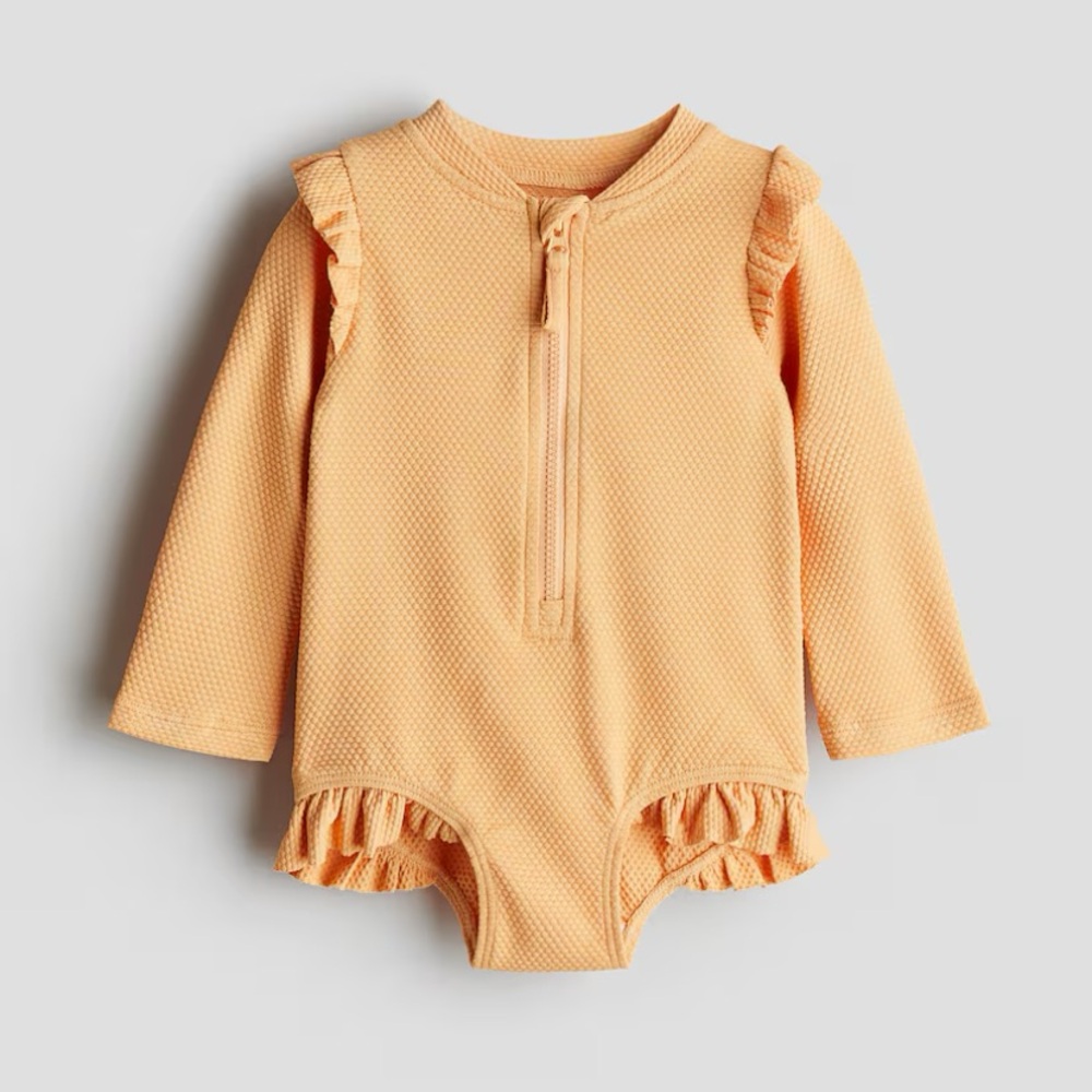Long-Sleeved Swimsuit